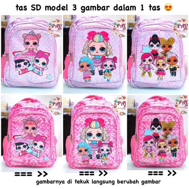 Tas ransel LOL / tas anak SD TERBARU / tas sekolah SD / tas SD LOL
