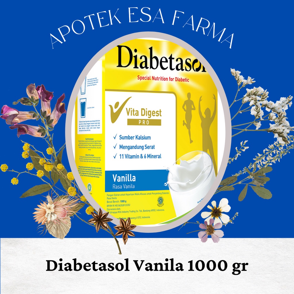 

Diabetasol Vanila 2x475 gr