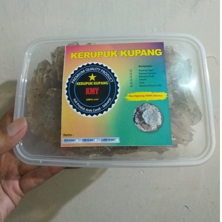 

Kerupuk kupang KMY