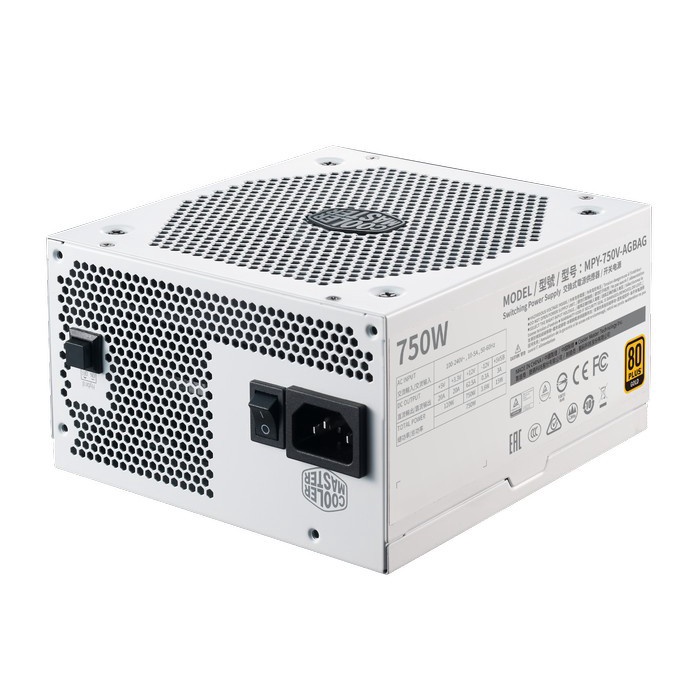 PSU Cooler Master V750 Gold V2 White Edition | 750W 80 Plus Gold