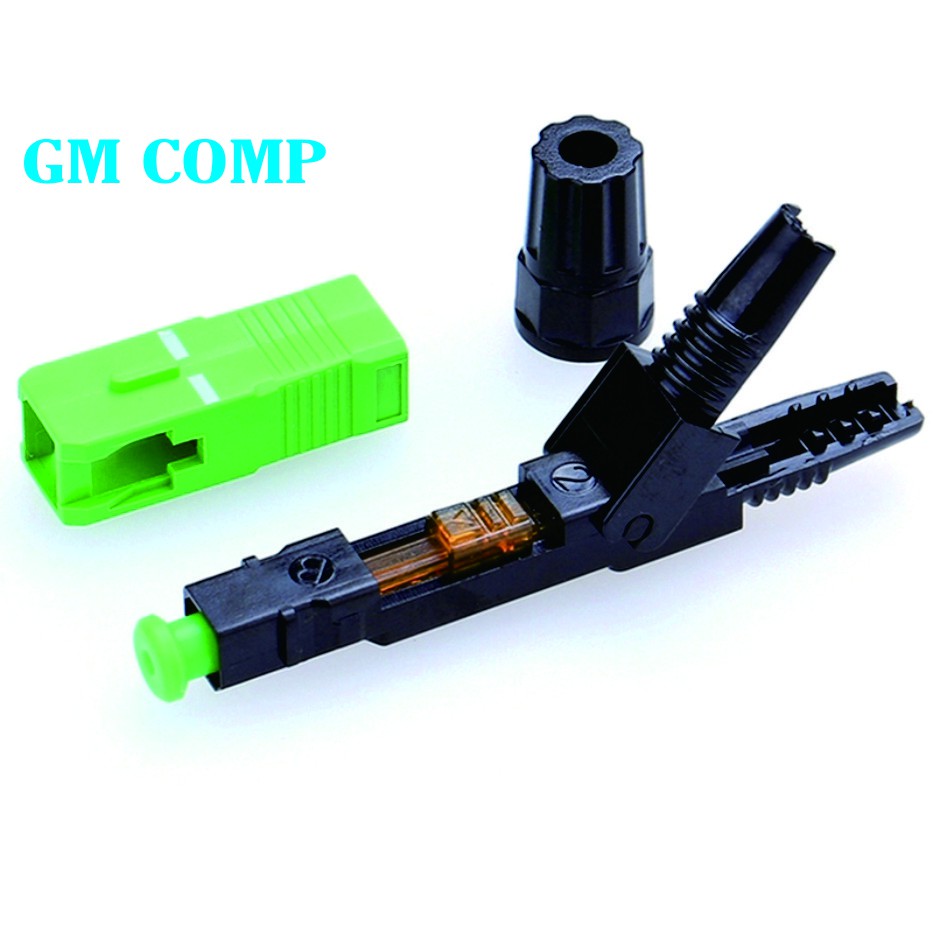 Fast connektor SC APC konektor Manual Fiber Optik FTTH manual konektor SC fasr conektor fiber optik