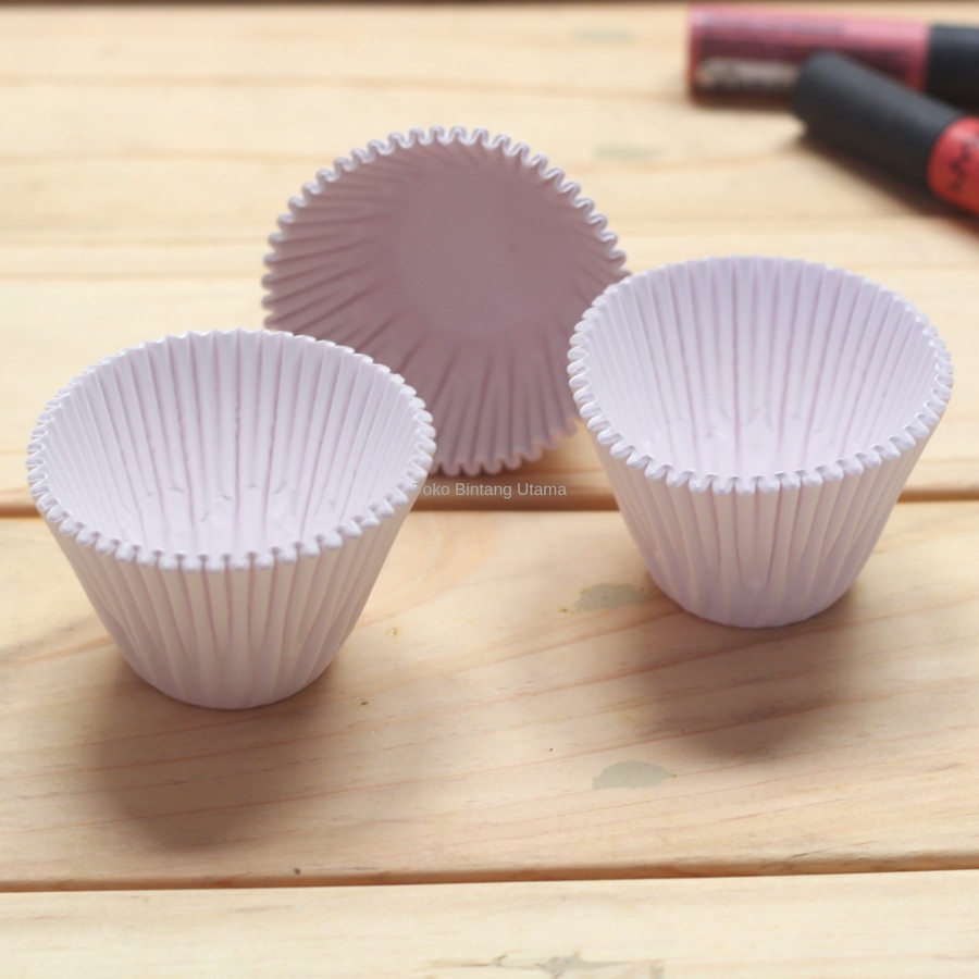 

Paper Cup Case / Kertas Bolu Kukus Besar Putih Polos isi 500pcs