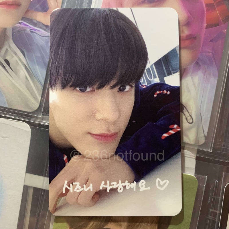JENO PHOTOCARD WFM PAJAMA WINTER FANMEETING 2019 PC