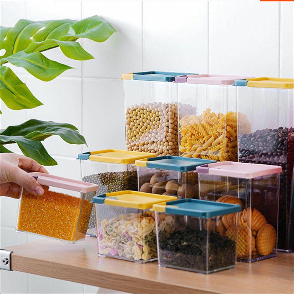 Storage box new Perlengkapan Dapur Toples Barang Kering sealed Kaleng