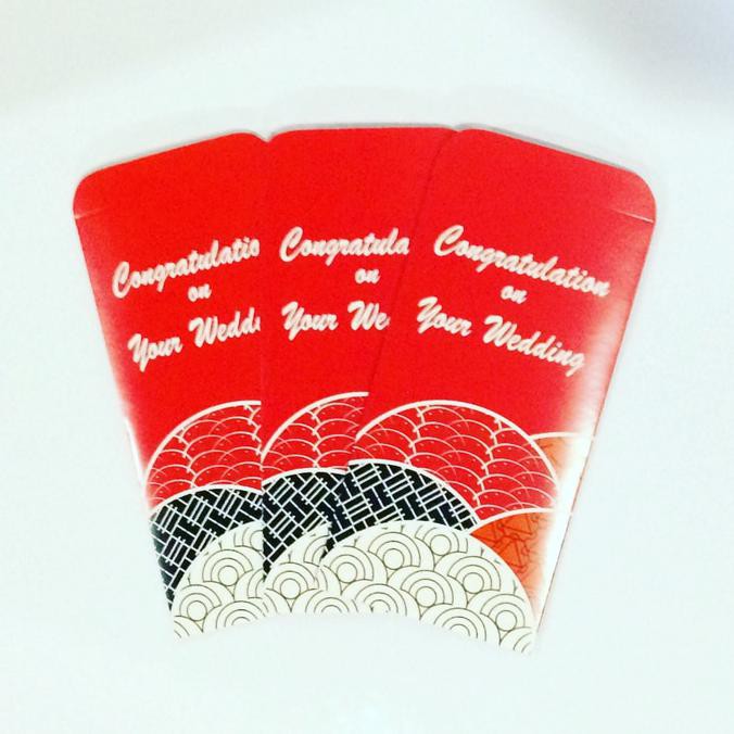 

Wedding Envelope/ Amplop Angpao Pernikahan Motif Ombak Jepang