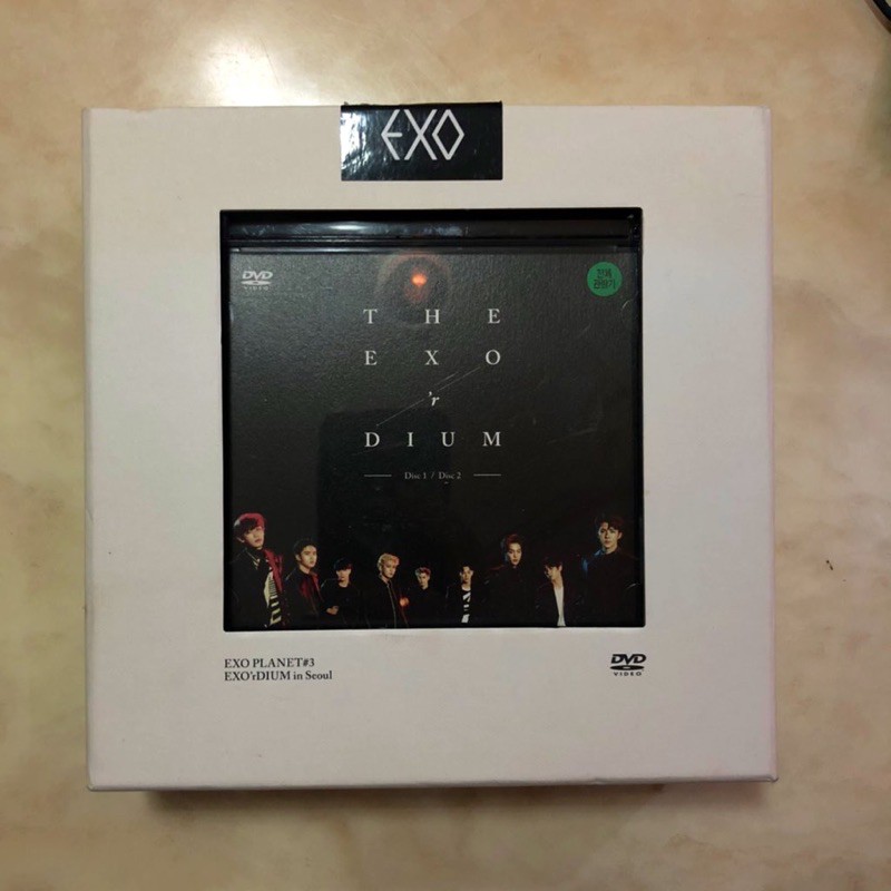 exordium dvd / dvd konser exo exordium / dvd exordium