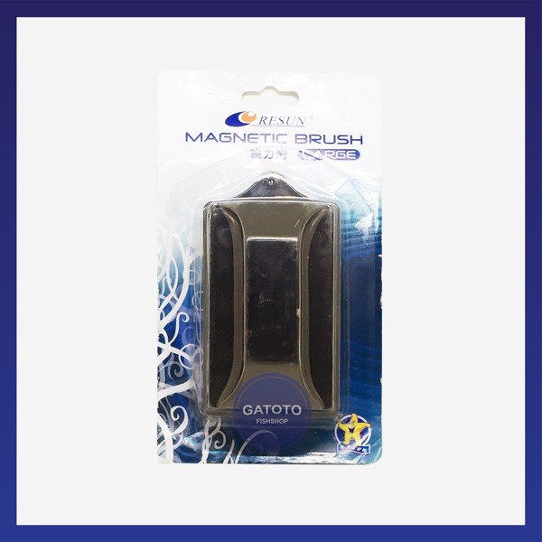 Sikat Kaca Magnet Pembersih Kaca Aquarium Resun Large L Magnetic Brush