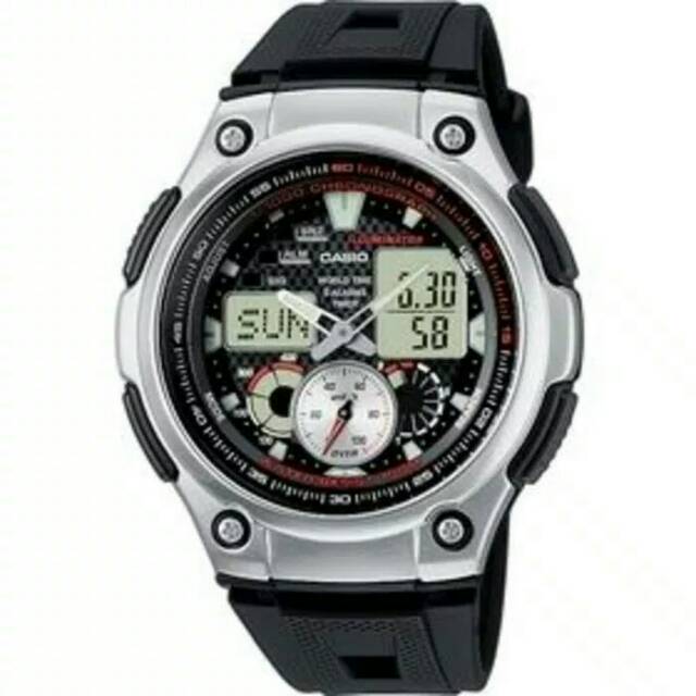 Jam Tangan Pria Casio AQ-190W Original Resmi / CO