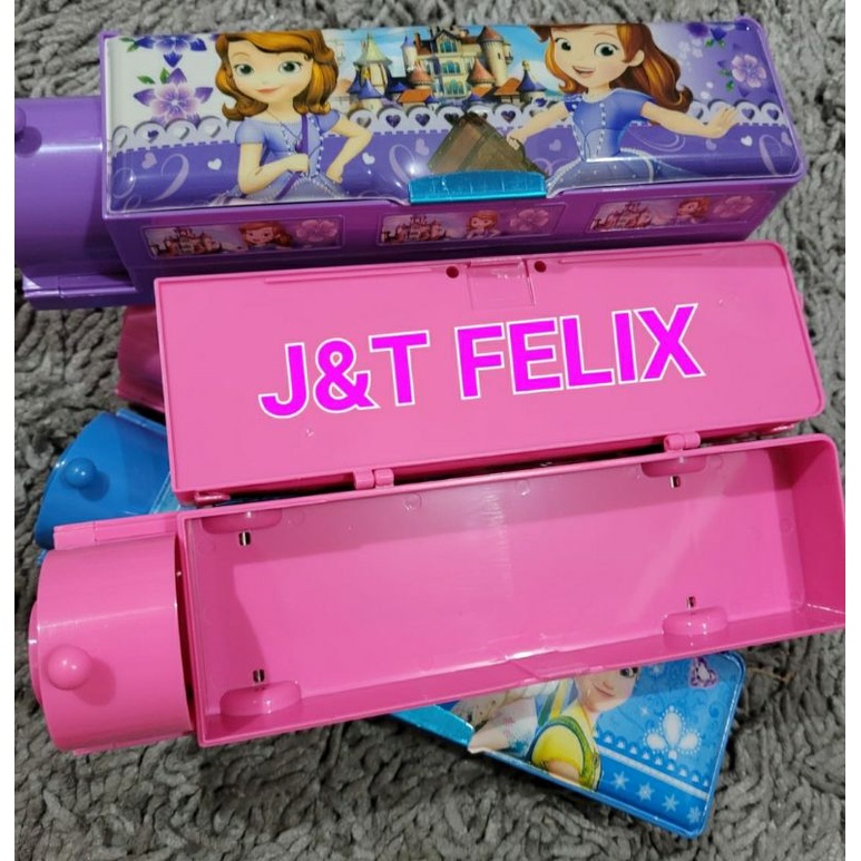 

KOTAK PENSIL KERETA, 2 TINGKAT + RAUTAN