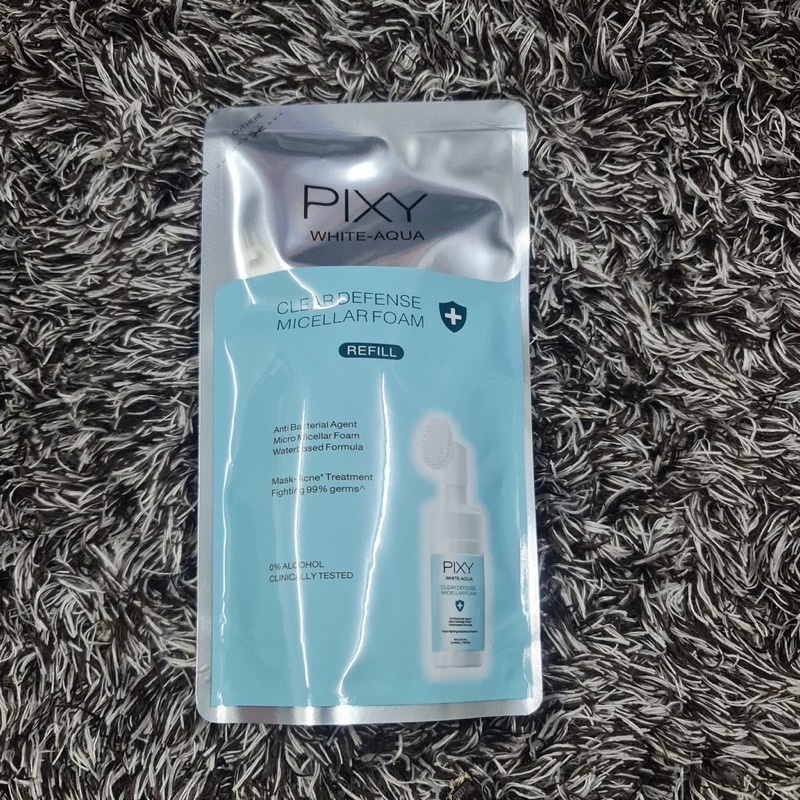 PIXY White Aqua Clear Defense Micellar Foam (kemasan Biru)