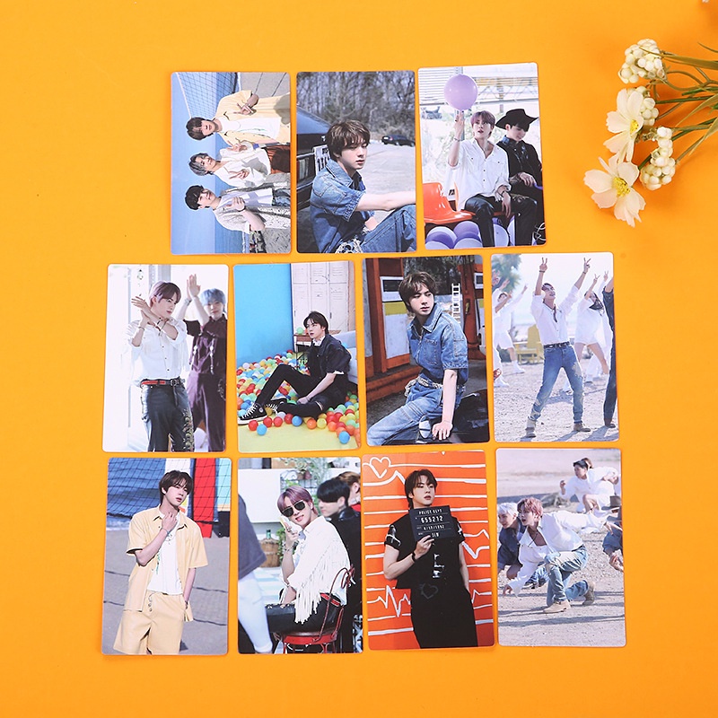 11pcsset Kartu Foto Kpop BTS JK JIMIN JHOPE JIN SUGA