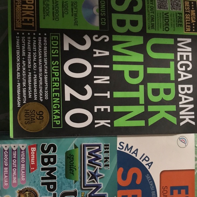 PRELOVED BUKU SBMPTN SAINTEK