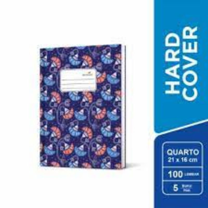 

BUKU HARD COVER QUARTO PAPERLINE 100 LEMBAR