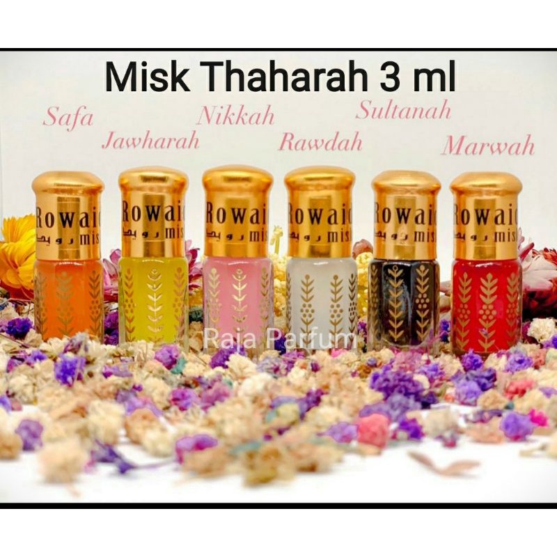 BPOM MISK THAHARAH ORIGINAL 100% 3ml Parfum Miss V Miss thaharah Kasturi Misk tharaharah Parfum VSCENT Parfum wanita tahan lama / Parfum pria / Parfum murah