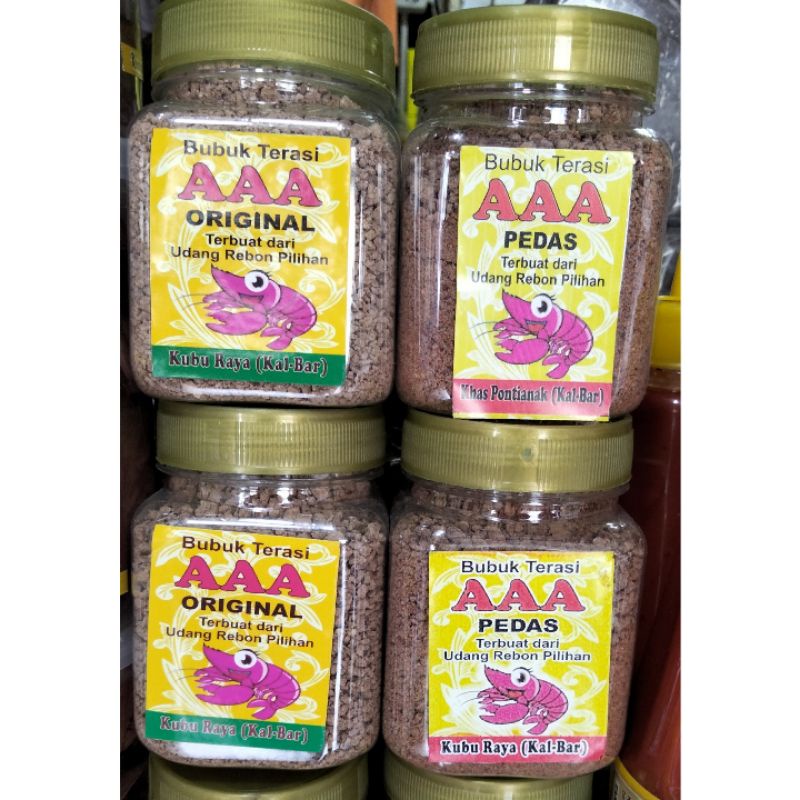

Bubuk Terasi AAA / Terasi Bubuk Khas Pontianak / Terasi Udang / Terasi Siap Saji / Belacan / Bubuk Terasi Kalbar