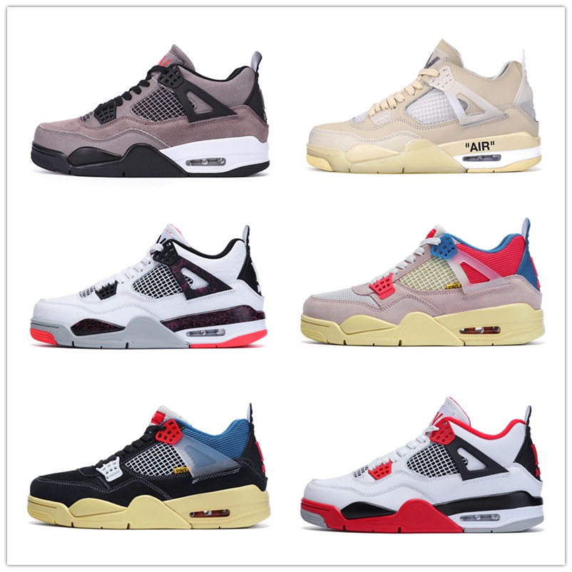 Sepatu Sekolah Basket Office Versi Aj4 Mocha Lava Panas Zen Sayap Layar Putih Joint Nama Hitam Biru 