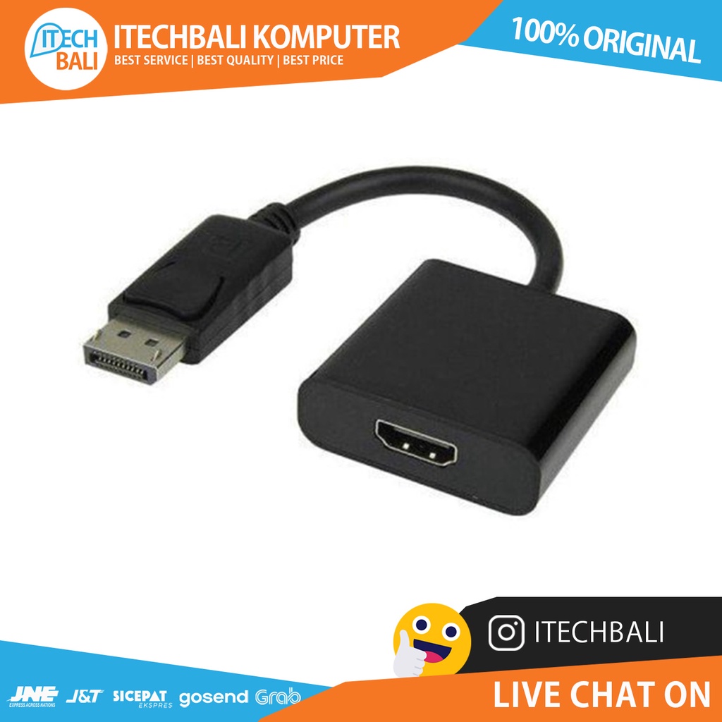 Converter NYK DISPLAY PORT to HDMI   | ITECHBALI