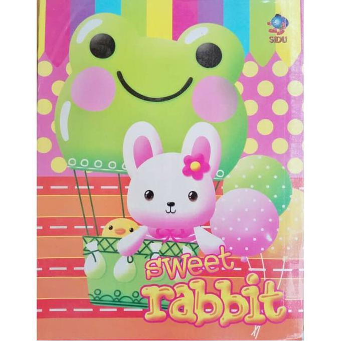 

BARU Buku Tulis SiDu EB 58 (1pak) Sweet Rabbit