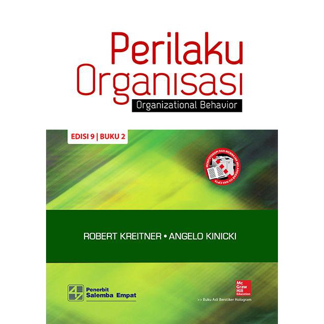 Jual Perilaku Organisasi Organizational Behavior Edisi 9 Buku 2 ...