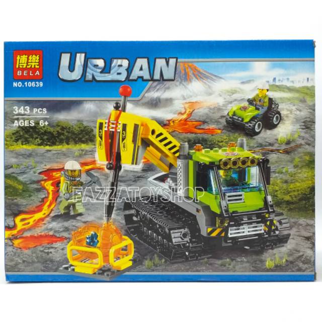 MAINAN BRICK KONTRUKSI URBAN BELA 10639