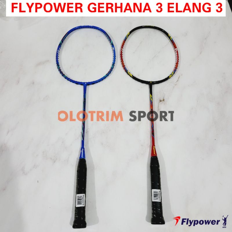 Raket Badminton FLYPOWER GERHANA 3 ELANG 3 Original
