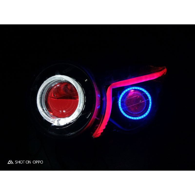 LampuProjie HID Tiger Pece/Revo Komplit l Custom Headlamp Reflektor Tiger Pece