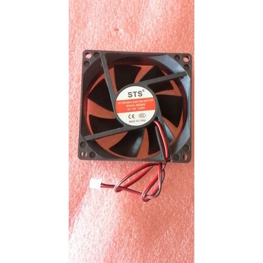 Kipas angin/fan dc 12volt  pendingin 8x8x2.5cm 12v 0.14A