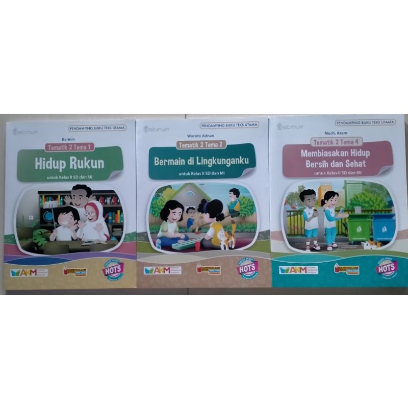 BUKU TEMATIK KELAS 2 SD/MI PLATINUM TIGA SERANGKAI TERBARU