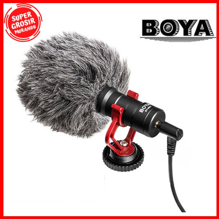 Mic Boya Shotgun Microphone Smartphone DSLR BY MM1