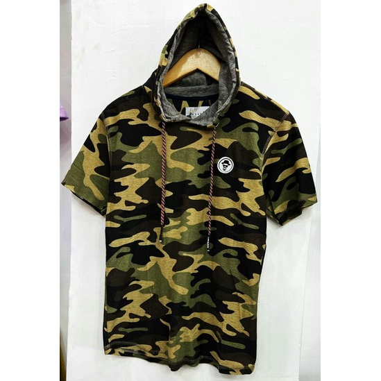 urgan kaos hoodie distro lengan pendek