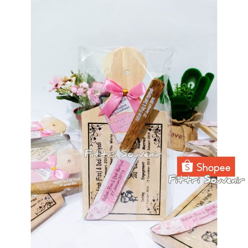 SOUVENIR TELENAN SET PISAU TALENAN SOUVENIR PERNIKAHAN KHITAN BABY BORN