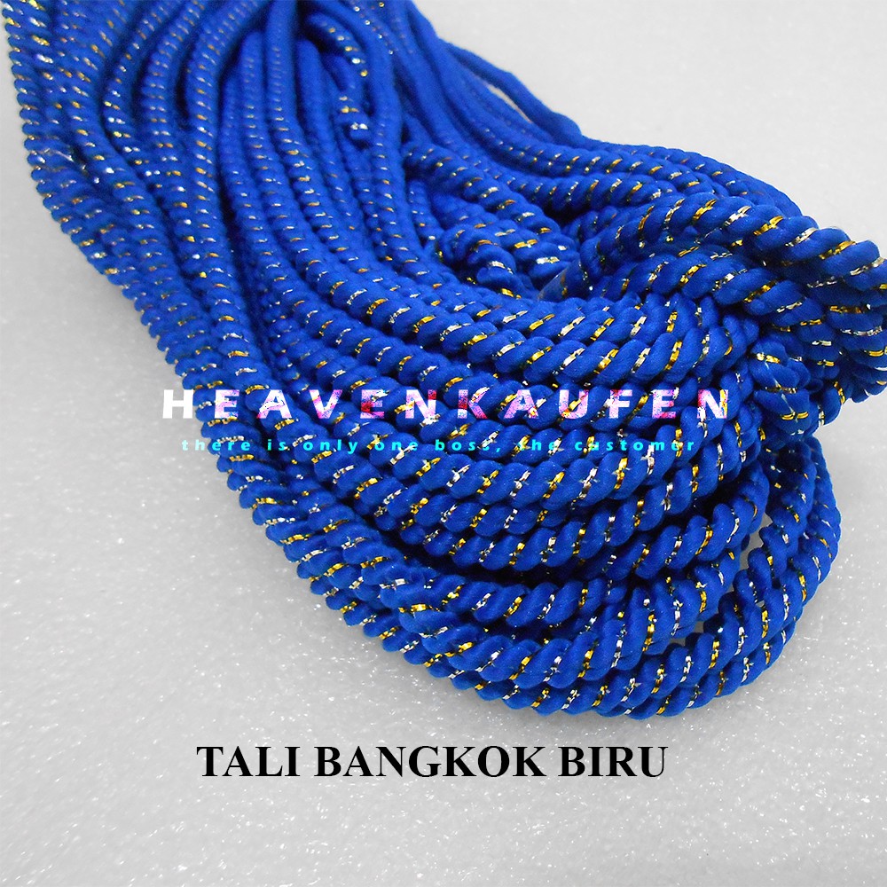 Tali Bangkok Warna Biru Diameter 6 mm