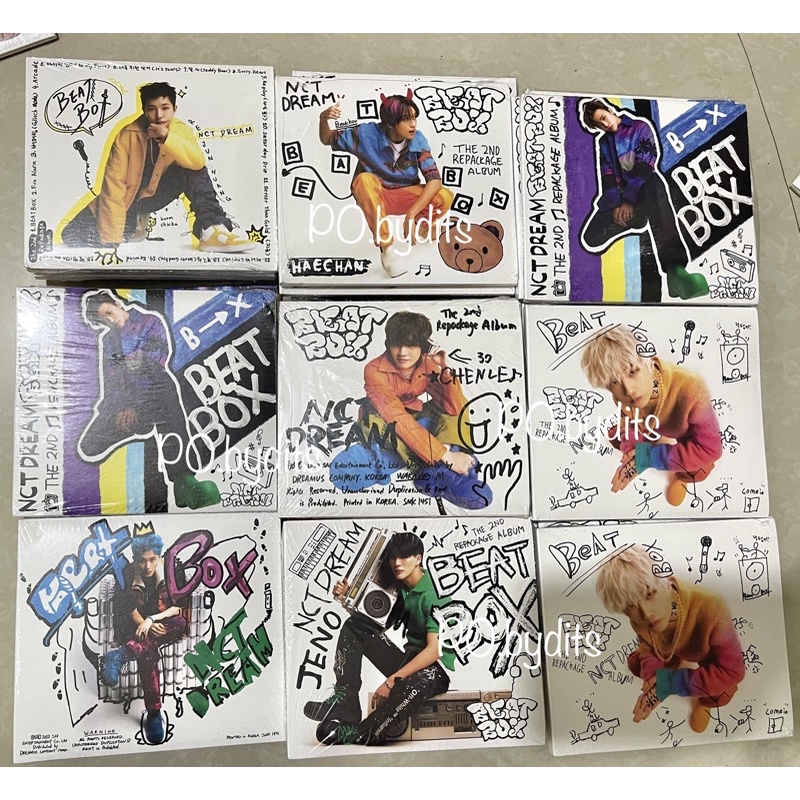 [READY] NCT DREAM - Beatbox The 2nd Album Repackage (Digipack Ver.) NO POSTER SEALED