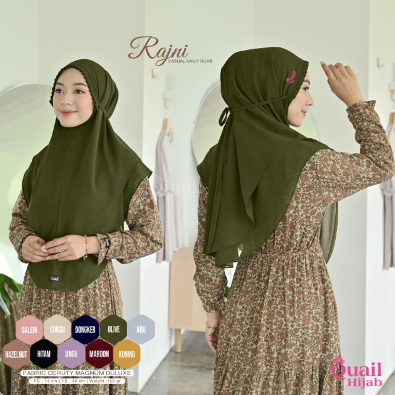 Khimar Rajni Ori Quail Hijab