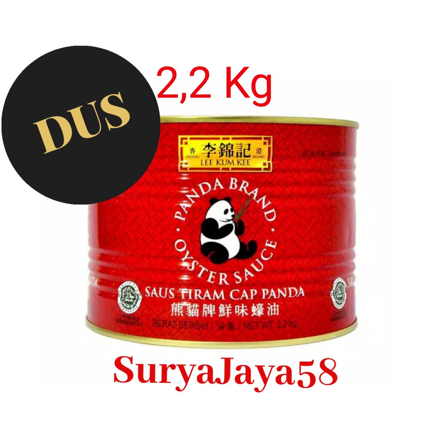 

Saus Tiram Cap Panda/ Lee Kum Kee Oyster Sauce 2,2kg | Dus /Karton