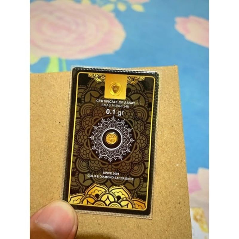 minigold blackseries emas murni 0,025 Gram 0,05 Gram 0,1 Gram