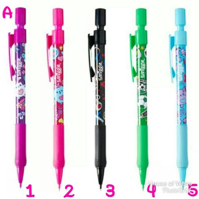 

Smiggle Squad Mechanical Pencil - Pensil Mekanik Smiggle