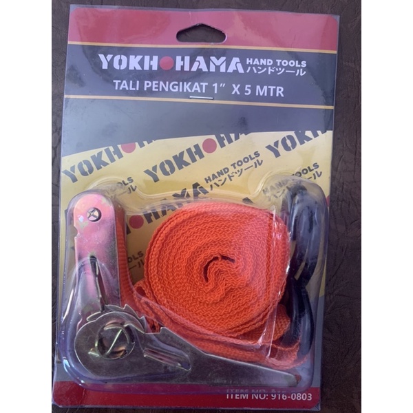 tali krek trek belt rachet tie down tali pengikat barang oren