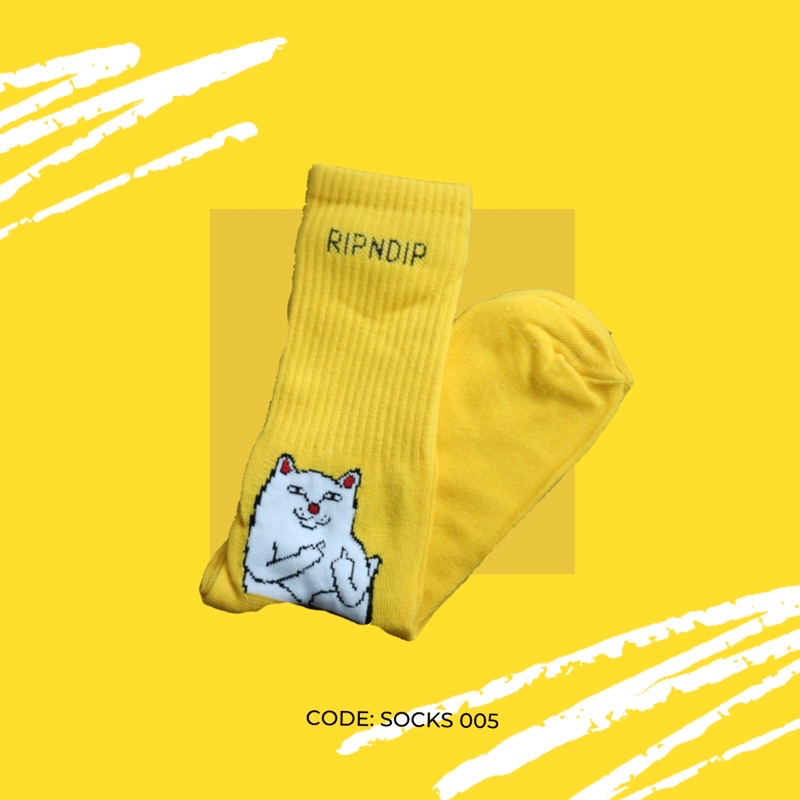 Kaos Kaki Old School BUY 2 FREE 1 (Ripndip) tanyakan stock terlebih dahulu