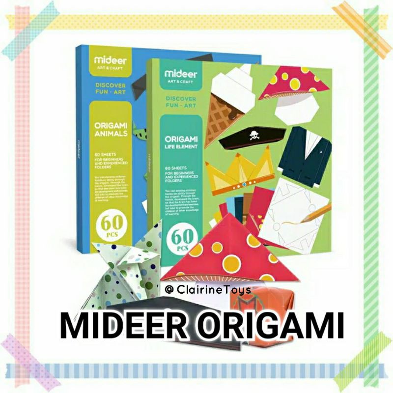 

BERMAIN ORIGAMI MIDEER LIFE ELEMENT