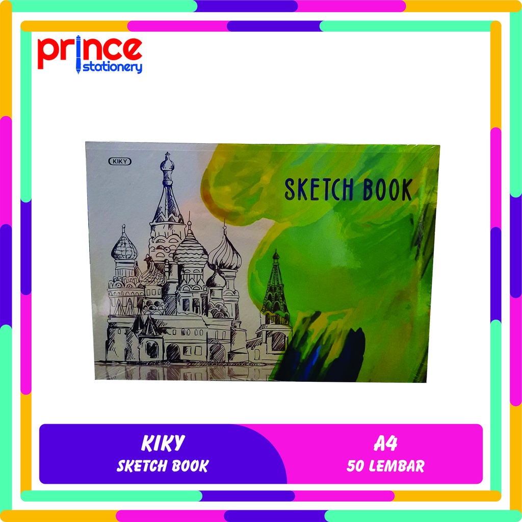 

KIKY SKETCH BOOK A4 50 LEMBAR / BUKU SKETSA KIKY A4