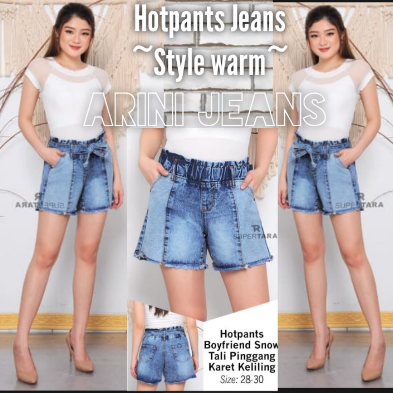 CELANA PENDEK HOTPANTS JEANS // STYLE TRENDY