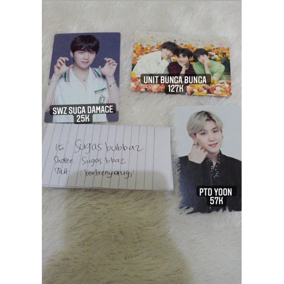 official mpc suga Yoongi taehyung namjoon jin lys japan unit bunga bunga sowoozo ptd