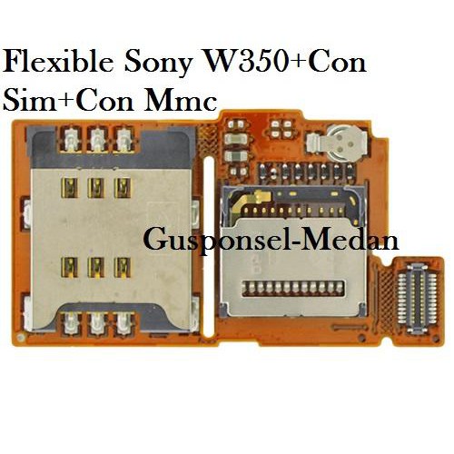 Flexible Sony W350+Con Sim+Con MMC