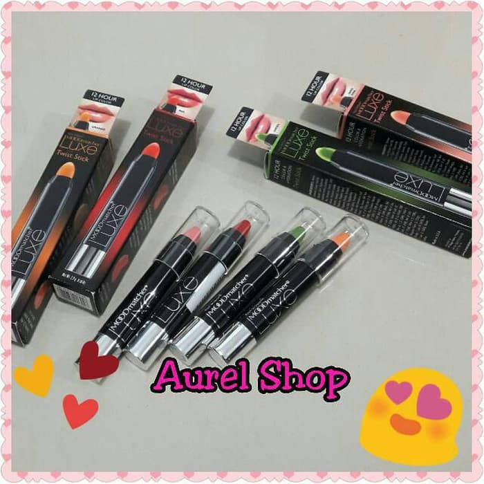 New Lipstik MOODmatcher Luxe Twist Stick tahan 12jam 98870