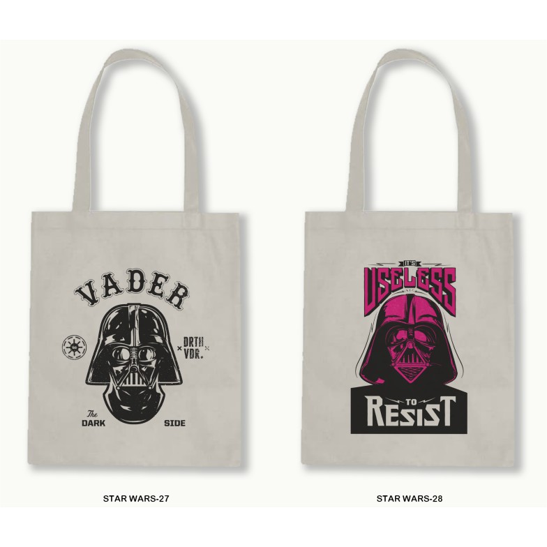 TOTE BAG BLACU 30X40 - STAR WARS series.03