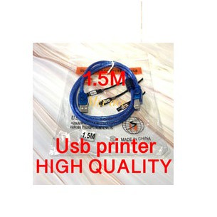 KABEL USB PRINTER 1.5M / 1.5METER/ 1.5 M KABEL PRINTER HIGH QUALITY