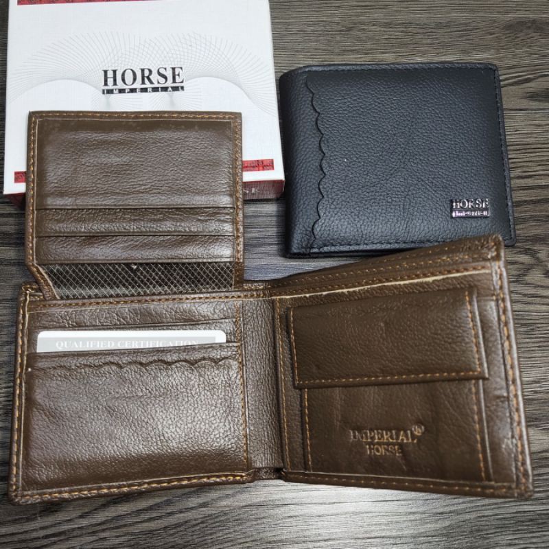 Dompet pria imperial horse / dompet kulit / dompet lipat