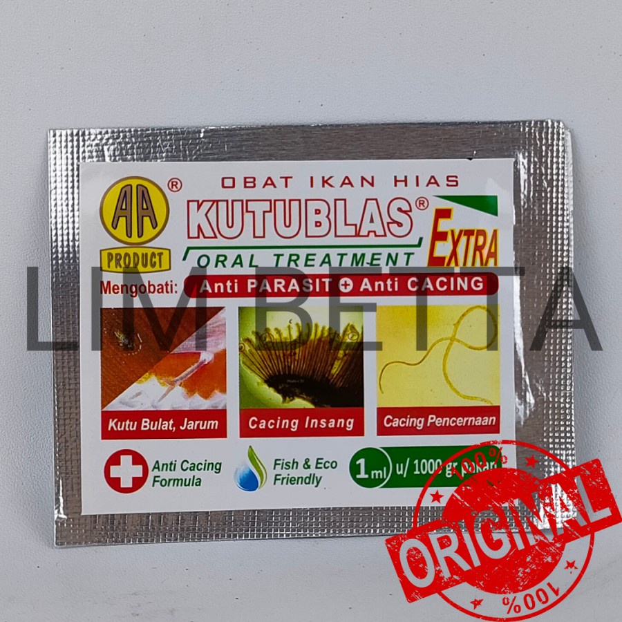 KUTUBLAS EXTRA 5 GRAM / OBAT IKAN KUTUBLAS EKSTRA