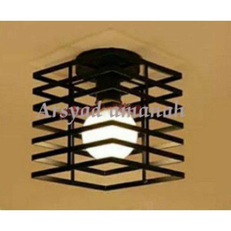 lampu hias tempel plafon